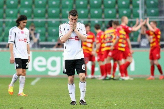 28. kolejka Ekstraklasy: Legia Warszawa - Jagiellonia Białystok 1:1