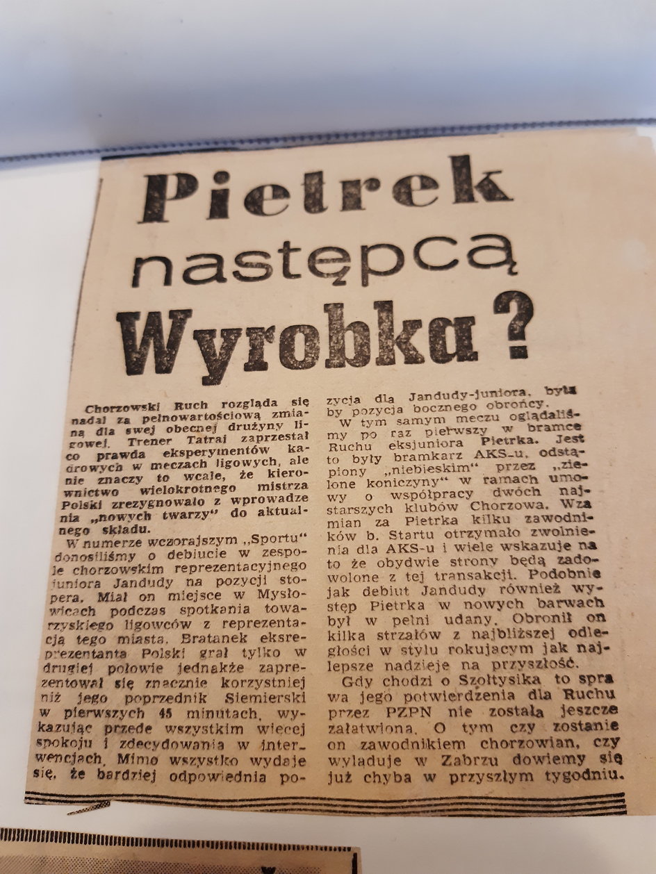 „I weź dostań się do bramki. On reprezentant, ja nastolatek. Miałem kłopot. I znowu... szczęście!”