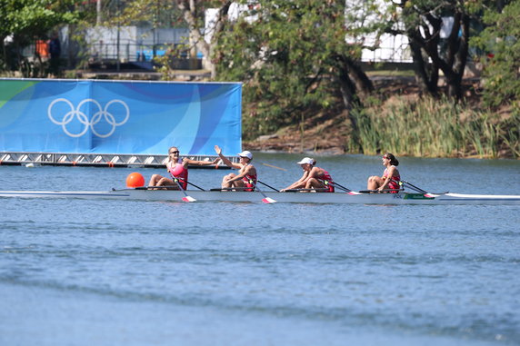 Maria Springwald, Joanna Leszczyńska, Agnieszka Kobus i Monika Ciaciuch.