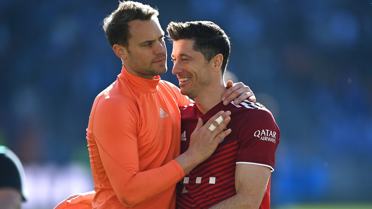 Manuel Neuer i Robert Lewandowski