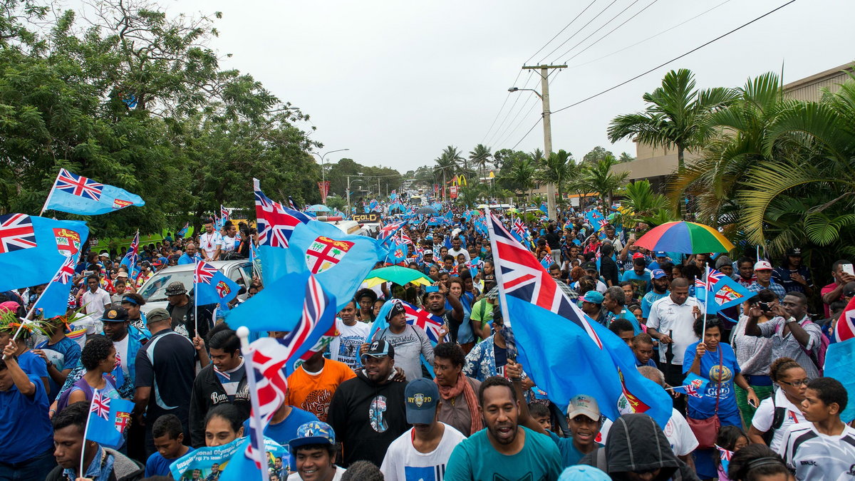 Olympics: 'Ginger with glasses' wins Fiji's top honour