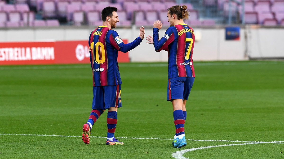 Lionel Messi i Antoine Griezmann