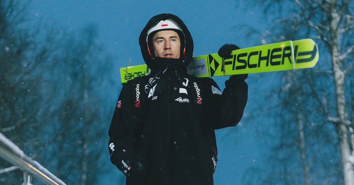 Kamil Stoch Stands in Front of the Camera and Says: 