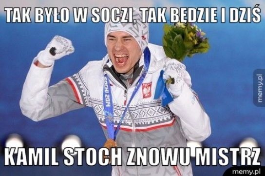 Kamil Stoch mistrzem olimpijskim. Memy po sukcesie Polaka