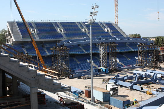 Euro 2012 Budowa Stadionu Miejskiego w Poznaniu (fot. Piotr Błoński)