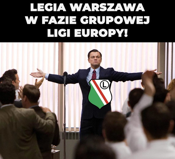 Legia awansowała do fazy grupowej Ligi Europy. Memy po meczu ze Slavią