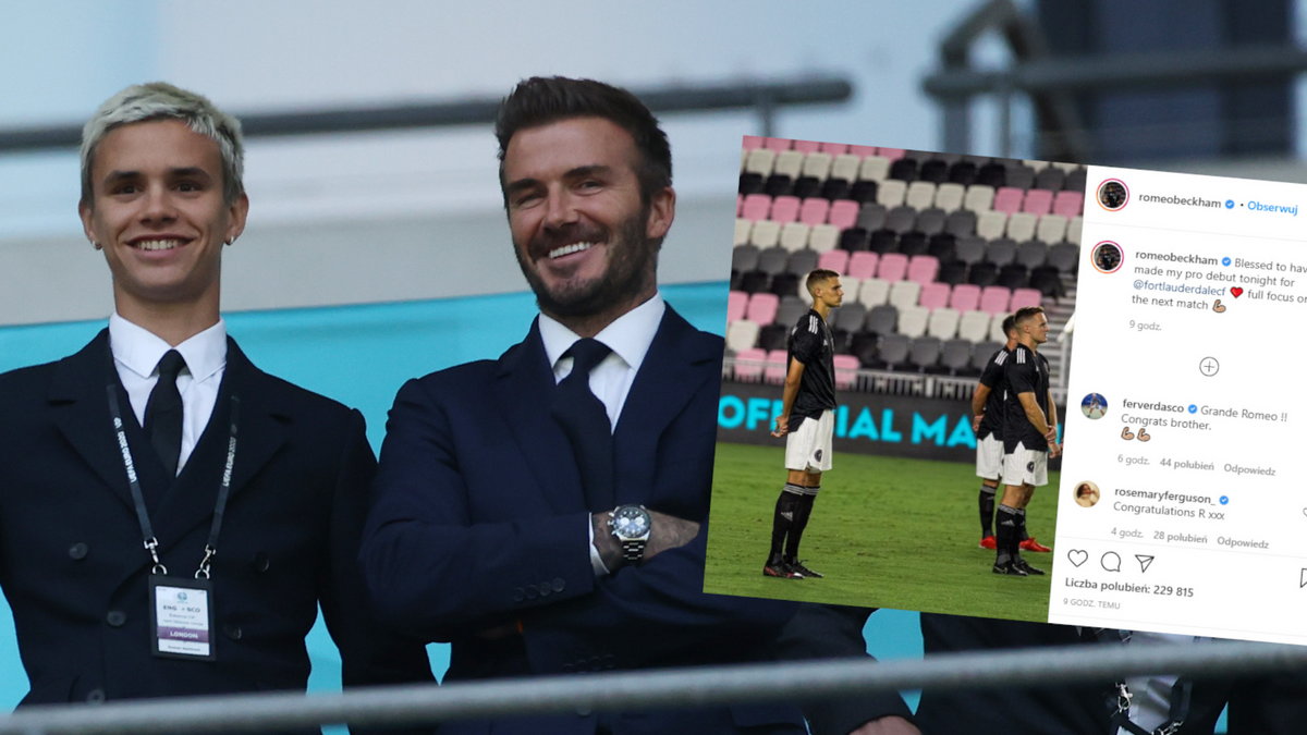 Romeo i David Beckham