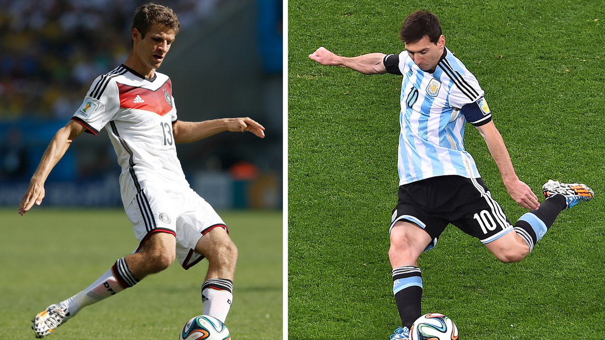 Thomas Mueller i Lionel Messi