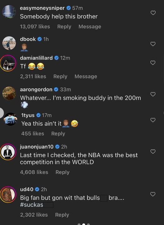 Komentarze graczy NBA na temat Noah Lylesa