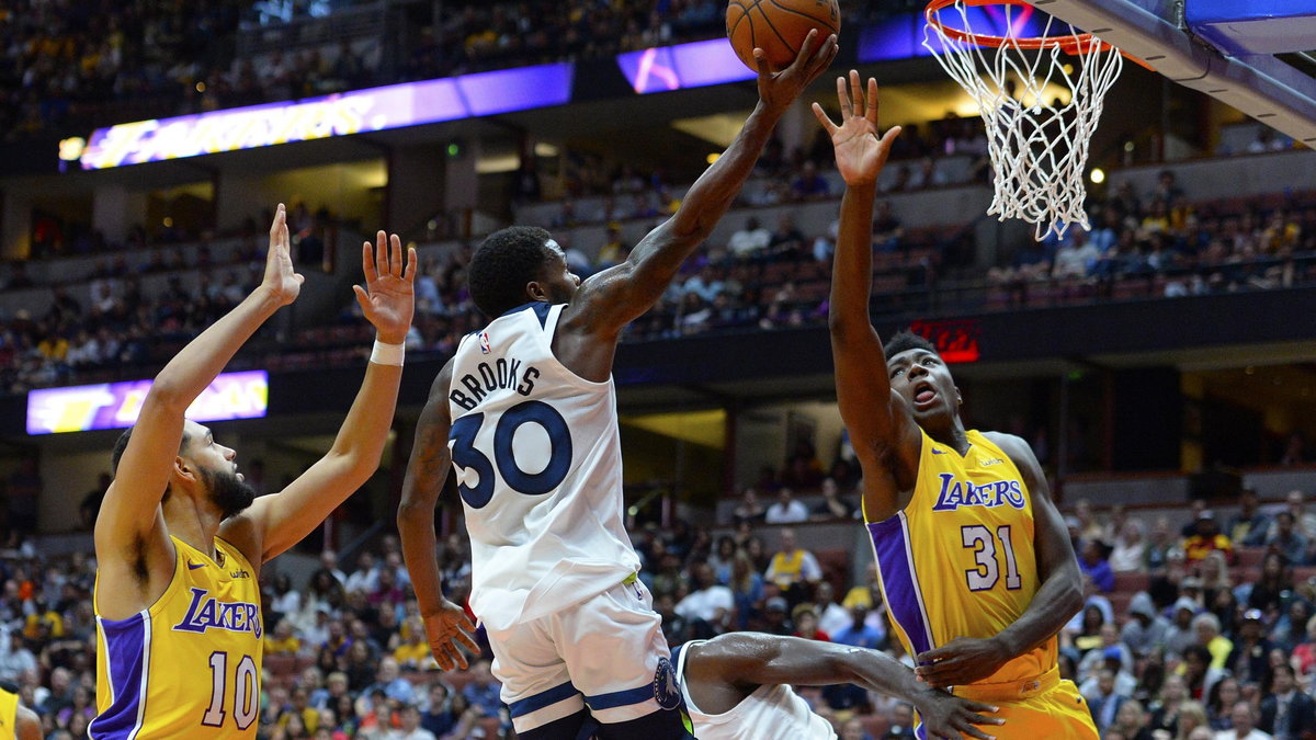 Minnesota Timberwolves v Los Angeles Lakers