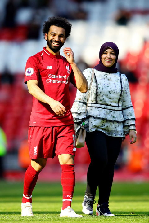 Magi Salah, żona Mohameda Salaha Liverpool