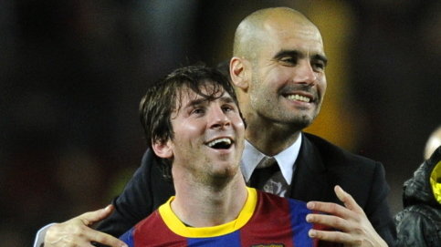 Lionel Messi i Josep Guardiola