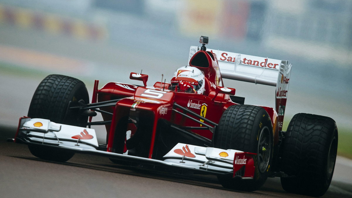Sebastian Vettel w Ferrari