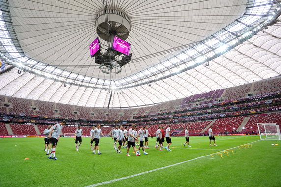 Ostatni trening reprezentacji Polski przed Euro 2012