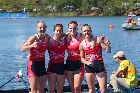 Maria Springwald, Joanna Leszczyńska, Agnieszka Kobus i Monika Ciaciuch.