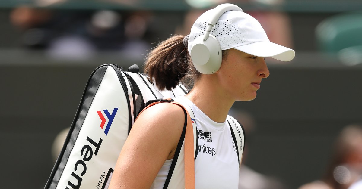 "Złodziejka". Tak, to o Idze Świątek po zwycięstwie w Wimbledonie