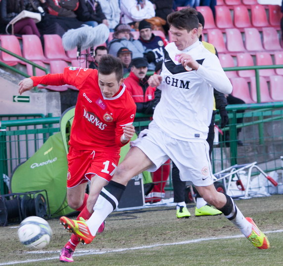 PIŁKARSKA EKSTRAKLASA WIDZEW KOTRA ZAGŁĘBIE LUBIN