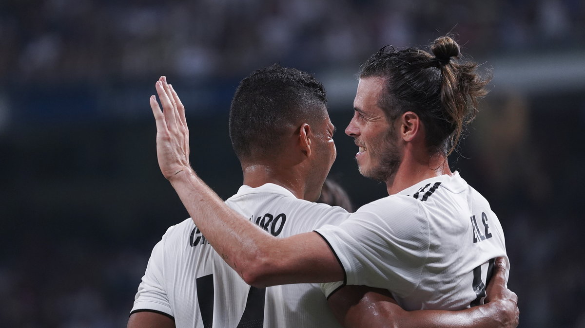 Casemiro (z prawej) i Gareth Bale