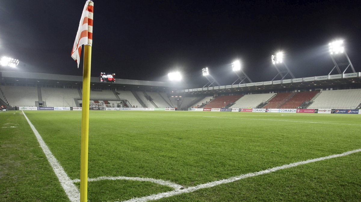 Cracovia, stadion, widok