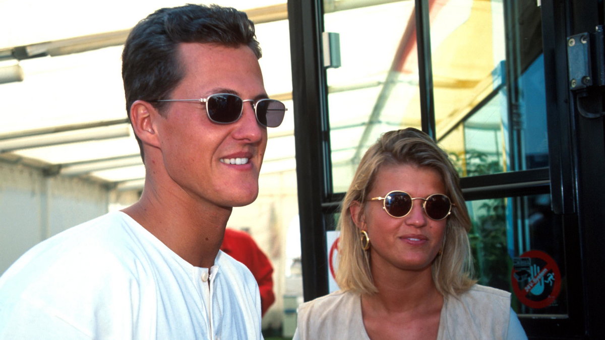 Michael i Corinna Schumacher w 1994 r.