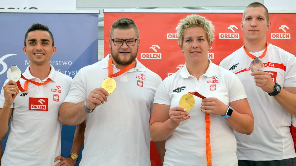 Adam Kszczot, Paweł Fajdek, Anita Włodarczyk i Wojciech Nowicki