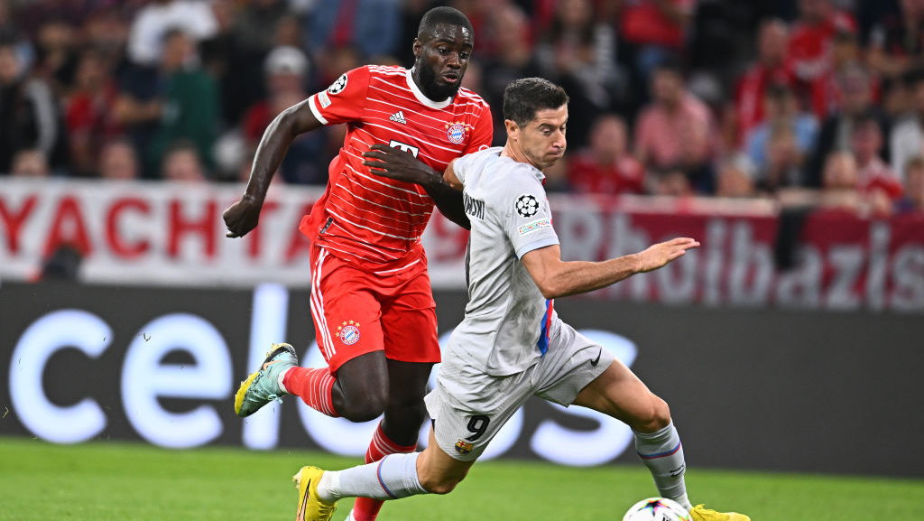 Robert Lewandowski i Dayot Upamecano