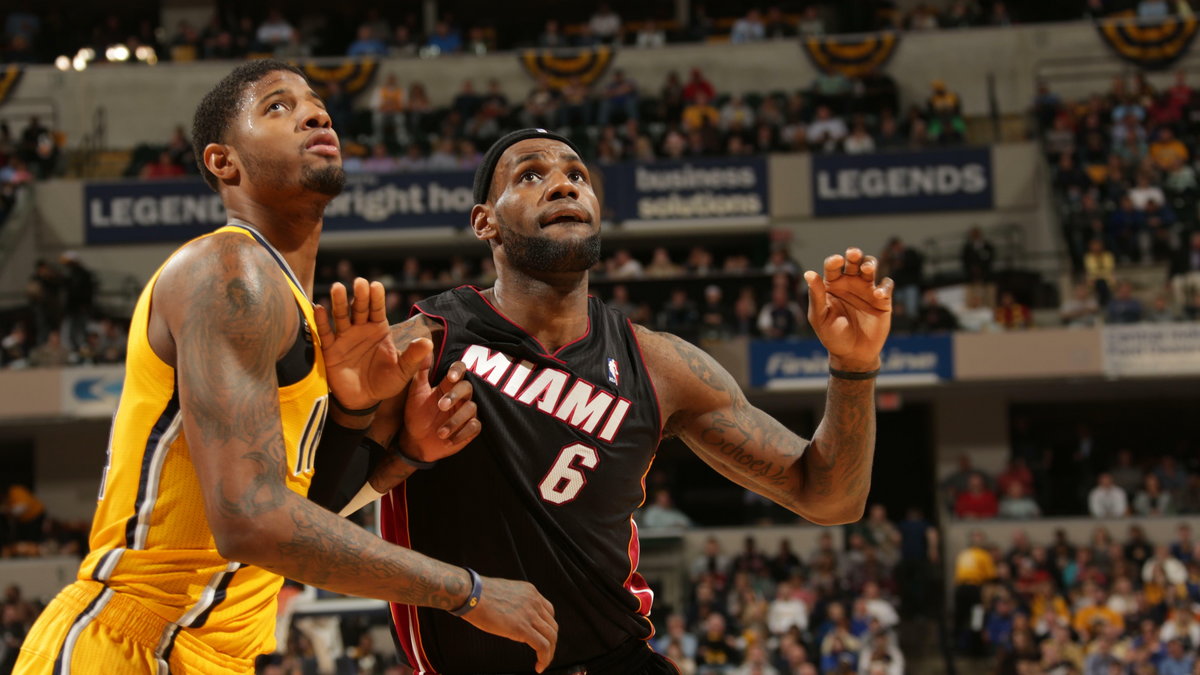 Paul George i LeBron James