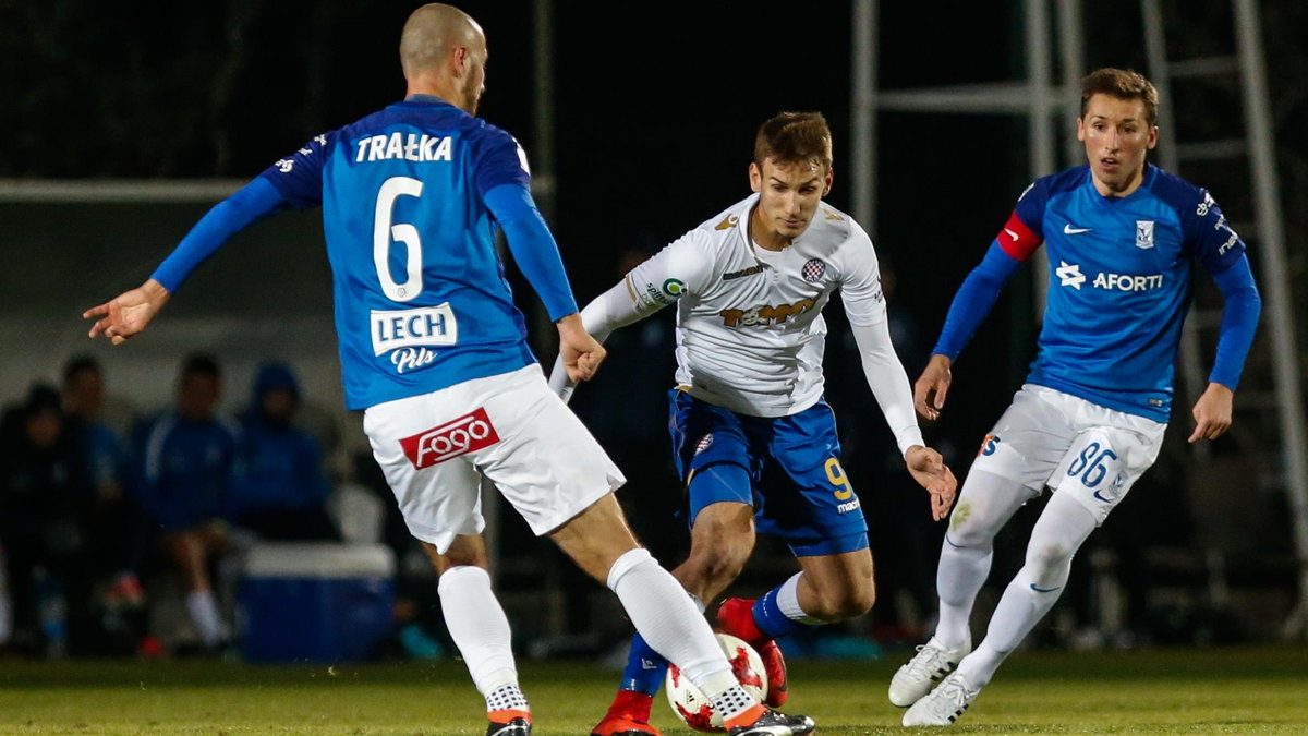 Pilka nozna. Sparing. Lech Poznan - Hajduk Split. 26.01.2018