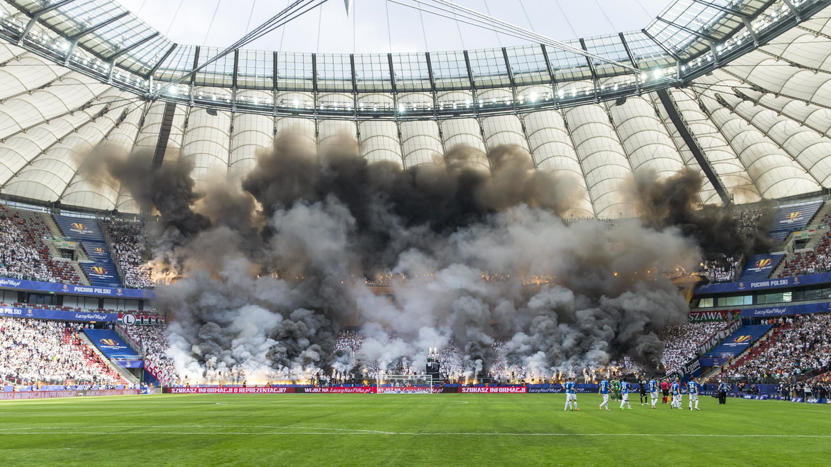 Pilka nozna. Puchar Polski. Lech Poznan - Legia Warszawa. 02.05.2016