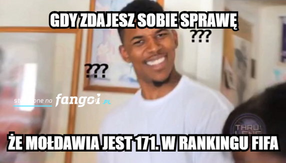 Memy po meczu Mołdawia — Polska