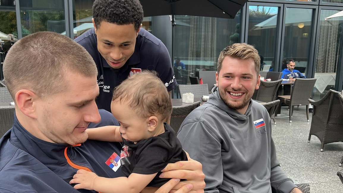 A.J. Slaughter, Nikola Jokić, Luka Dončić