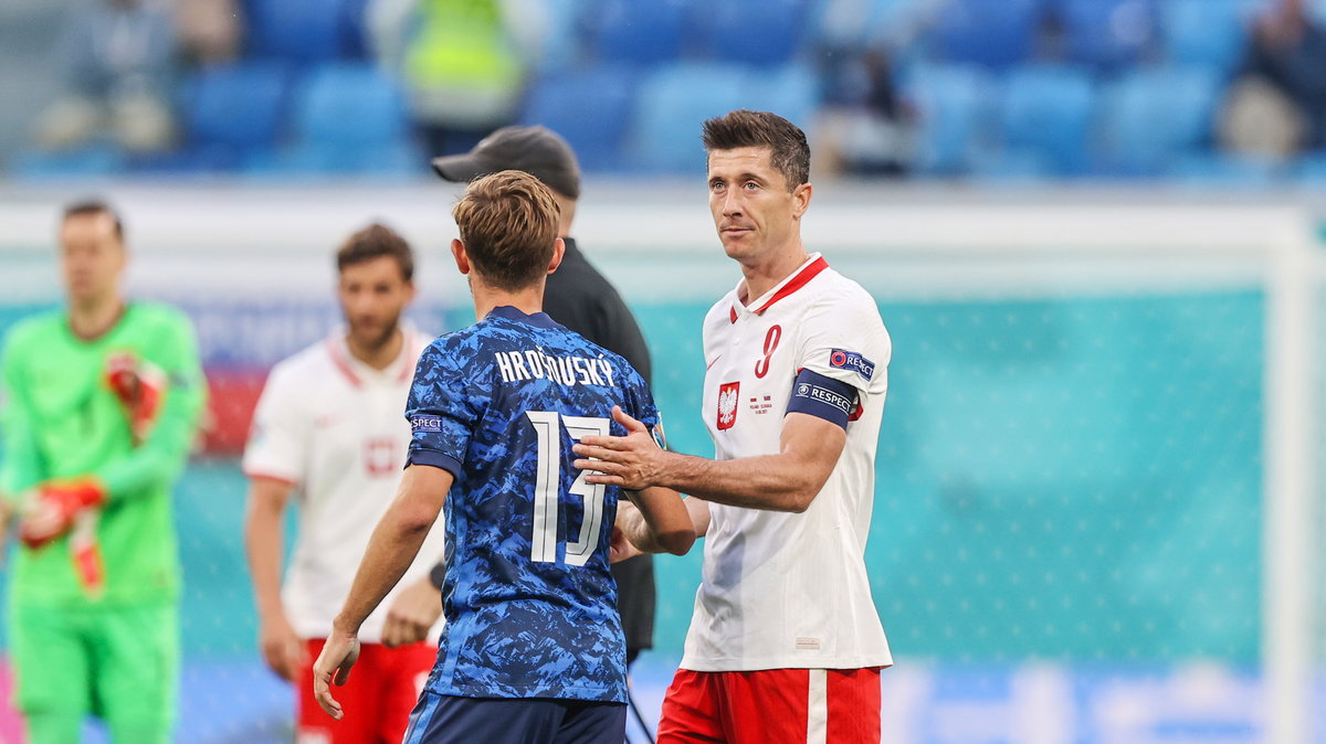 Polska – Słowacja. Robert Lewandowski znów nie strzelił gola w meczu na wielkim turnieju.