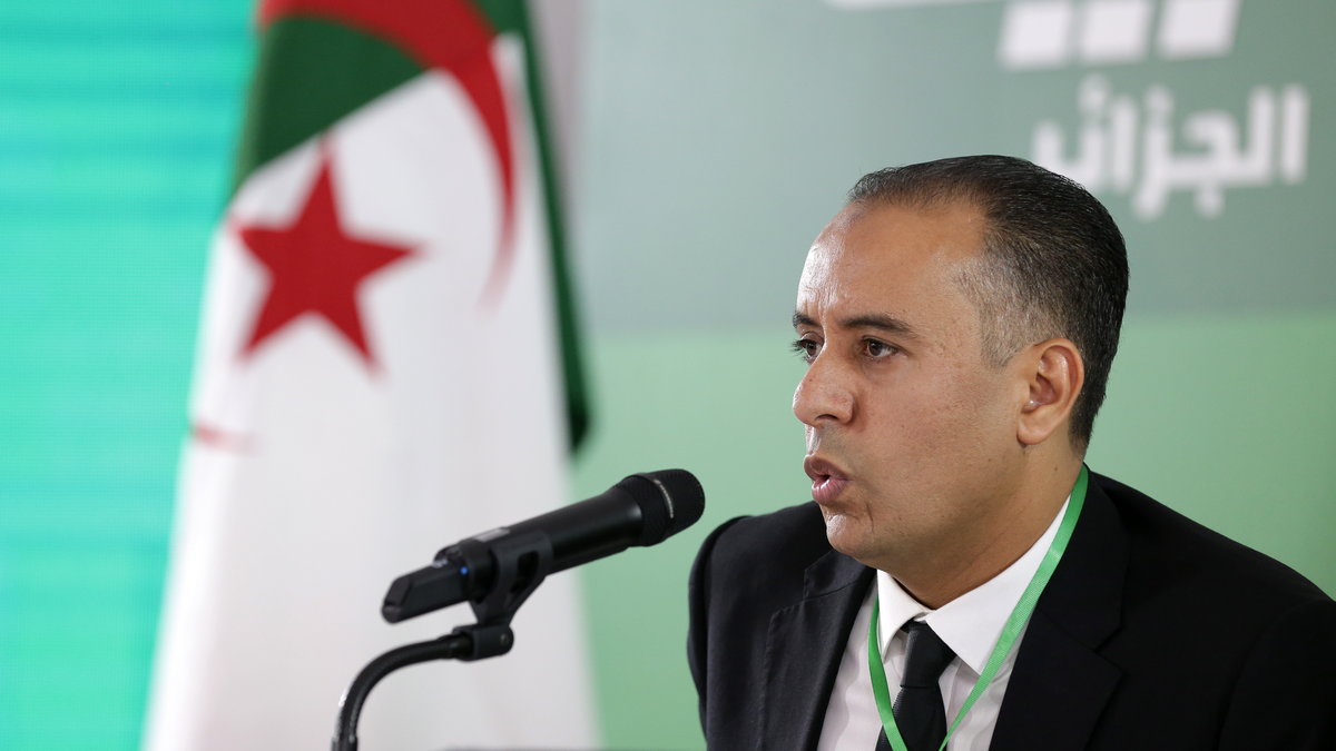 Prezes reprezentacji Algierii Walid Sadi (21.09.2023 r.).