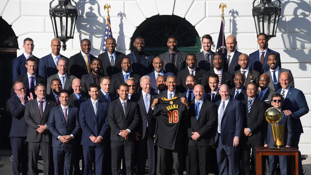 Cleveland Cavaliers, Barack Obama i Joe Biden