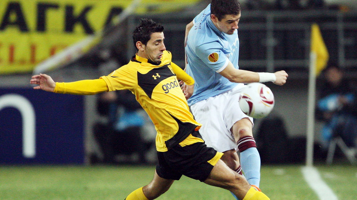 Aris - MC: Kristi Vangeli (L) i Aleksandar Kolarov (P)