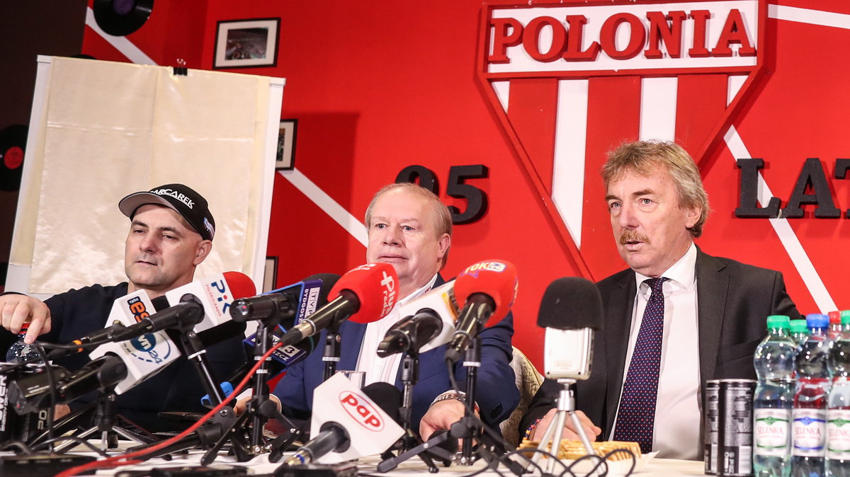 Tomasz Gollob, Jerzy Kanclerz, Zbigniew Boniek, Polonia Bydgoszcz