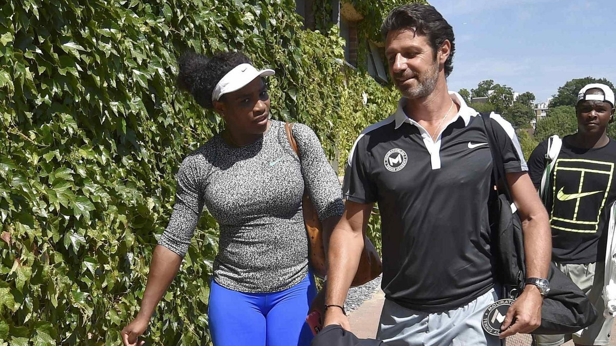 Serena Williams i Patrick Mouratoglou