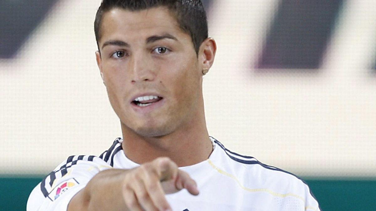 SPAIN SOCCER REAL MADRID PRESENTATION OF CRISTIANO RONALDO