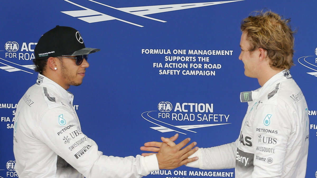 Nico Rosberg i Lewis Hamilton