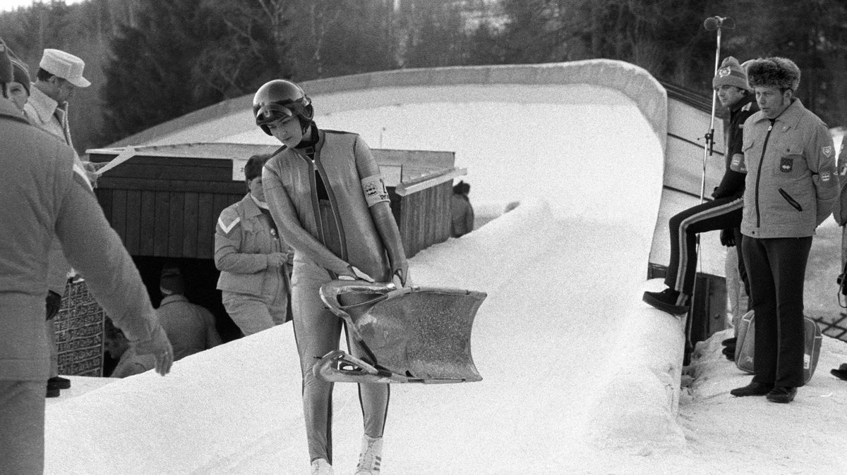 Tor saneczkowy Igls w Innsbrucku w 1976 r.