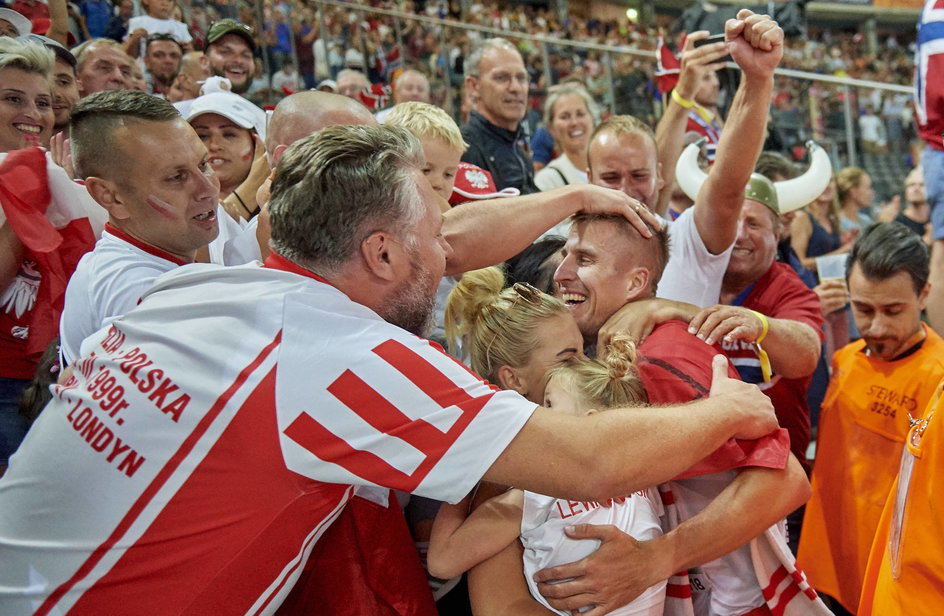 Radość Marcina Lewandowskiego i jego teamu była ogromna. 