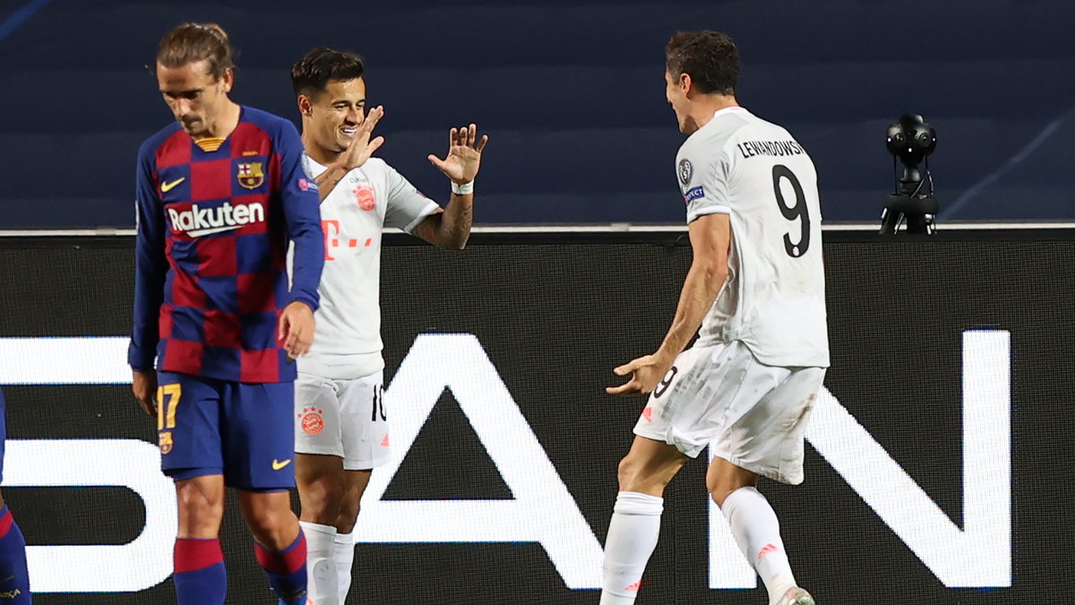 Robert Lewandowski i Philippe Coutinho (Bayern Monachium)