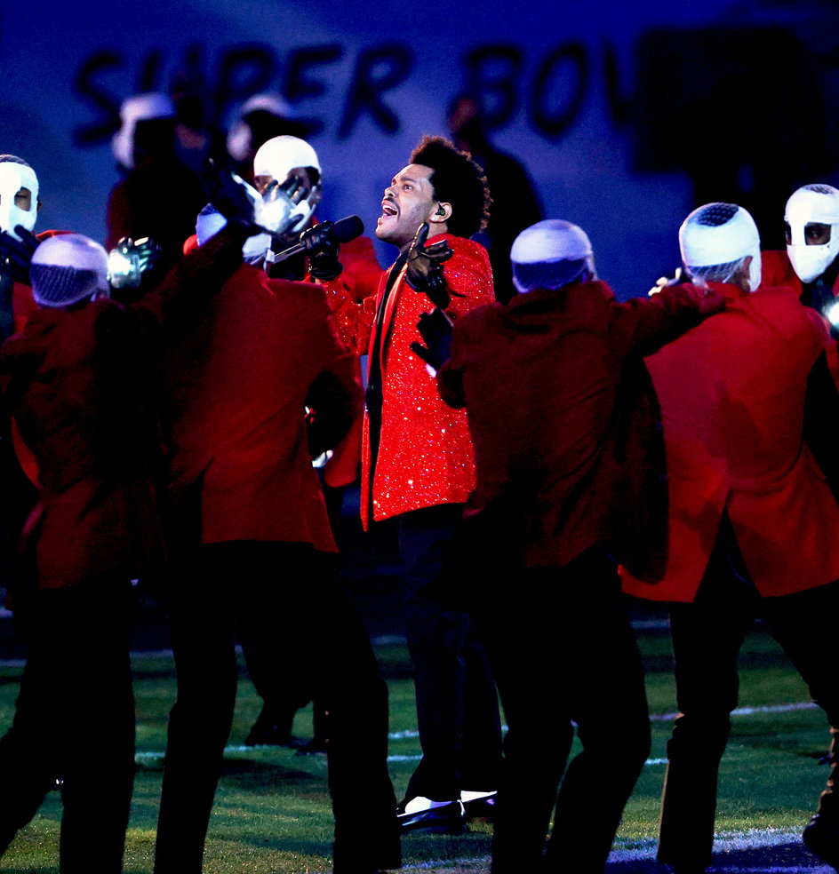 The Weeknd na Super Bowl 2021