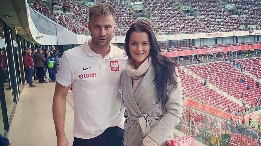 Agnieszka Radwańska i Artur Boruc