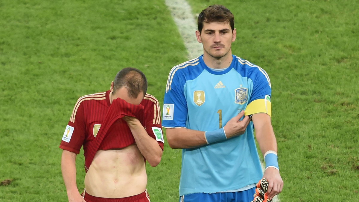 Andres Iniesta i Iker Casillas