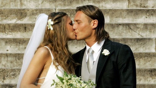 Francesco Totti i Ilary Blasi