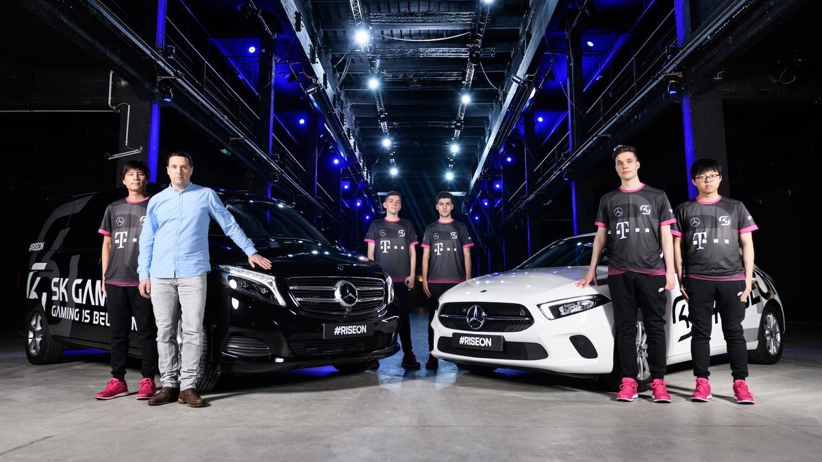 Mercedes i SK Gaming