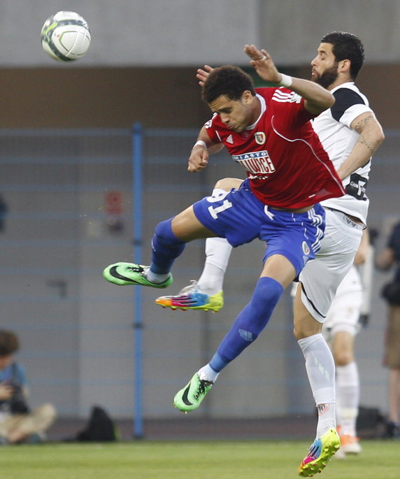 PIŁKARSKA EKSTRAKLASA PIAST KONTRA ZAGŁĘBIE LUBIN ( Hebert Lubomir Guldam )