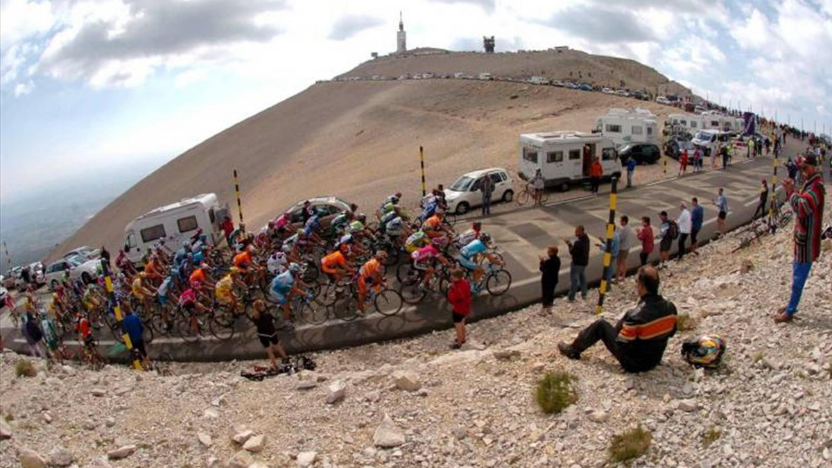 Media: Mont Ventoux na trasie Tour de France 2016