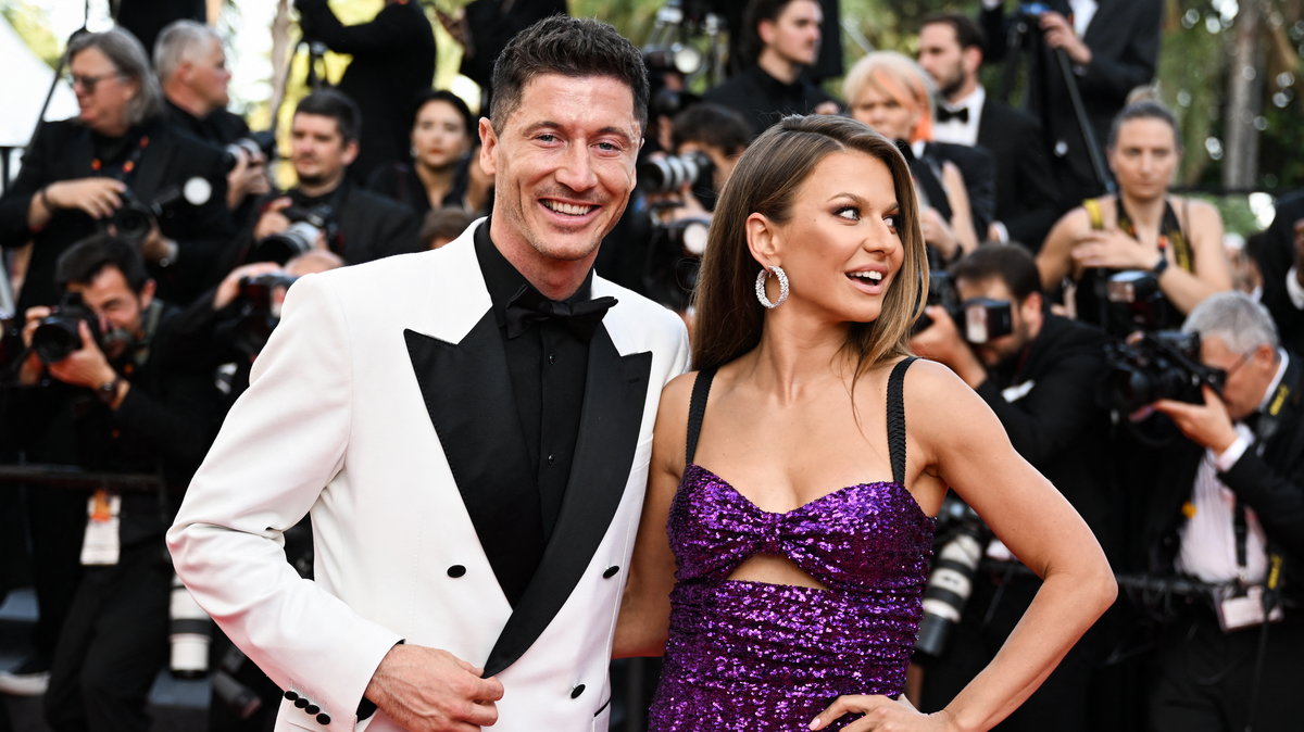 Robert Lewandowski i Anna Lewandowska